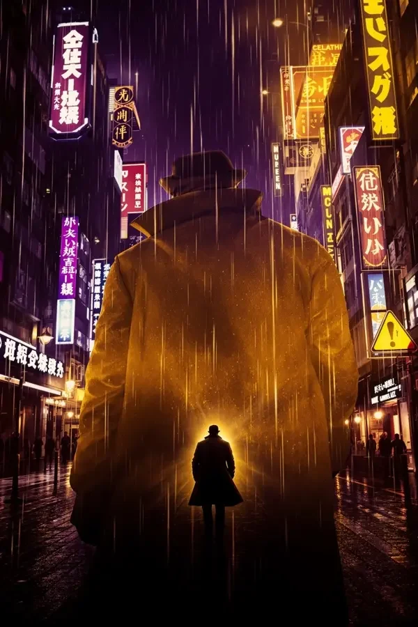 都市迷踪海报 - 都市霓虹下，人人皆有秘密
