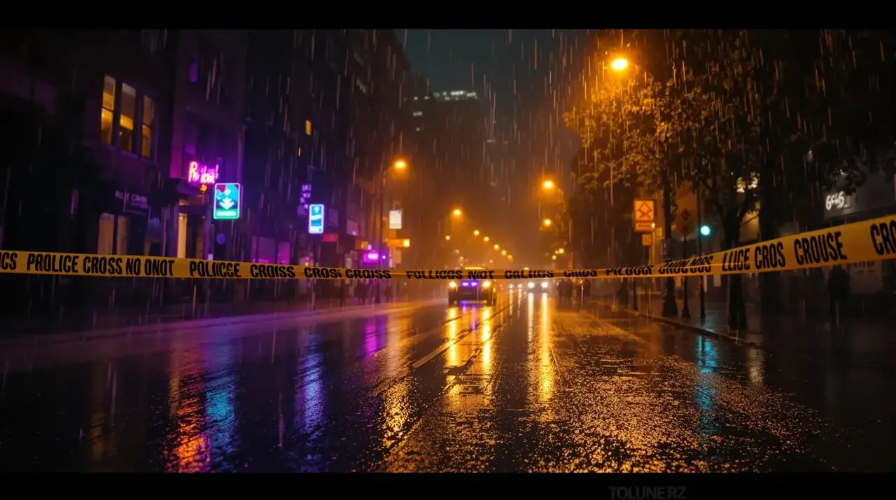 雨夜迷案 剧照背景